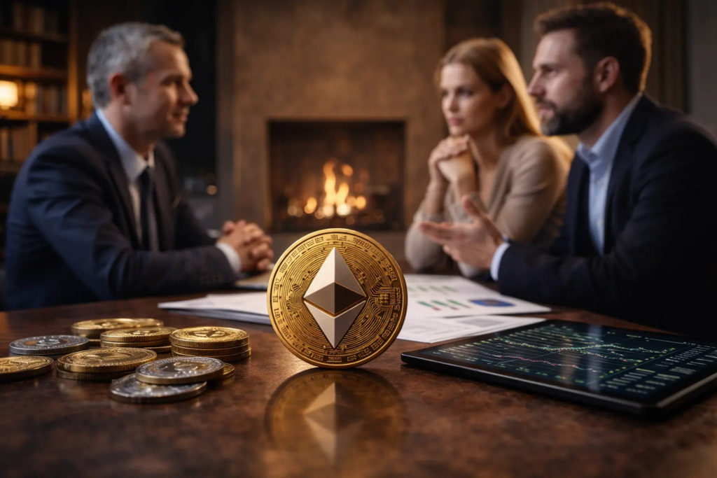 Ethereum domine le marché des cryptos