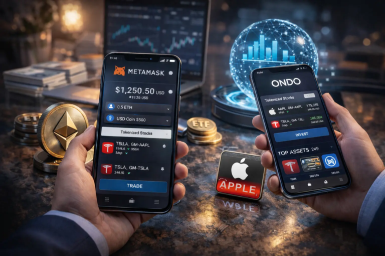Les actifs US tokenisés deviennent accessibles via MetaMask et Ondo